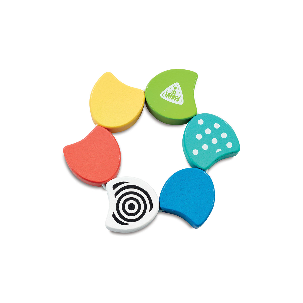 ELC Wooden Twisty Rainbow Ring