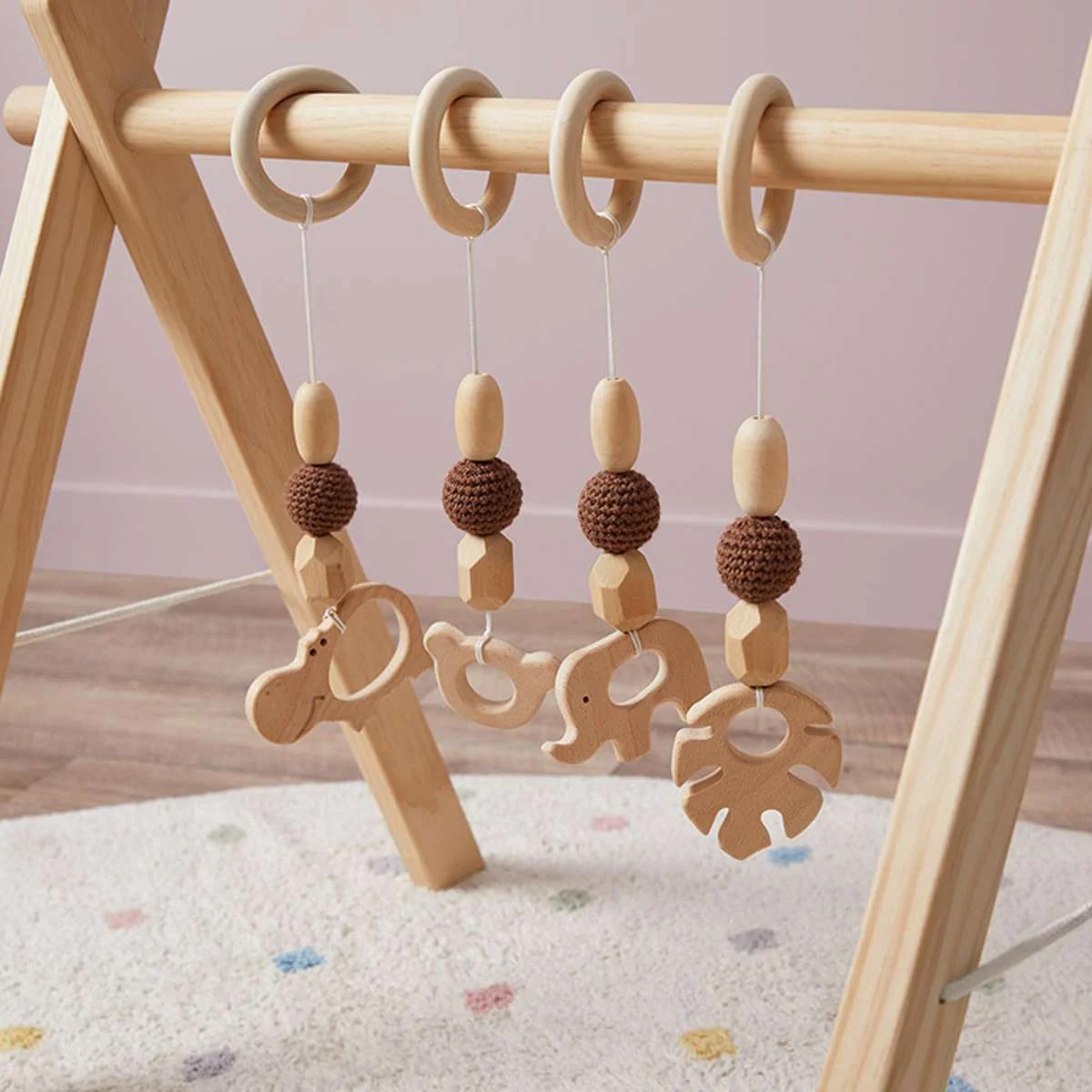 Mocka Wooden Play Gym - Image 3