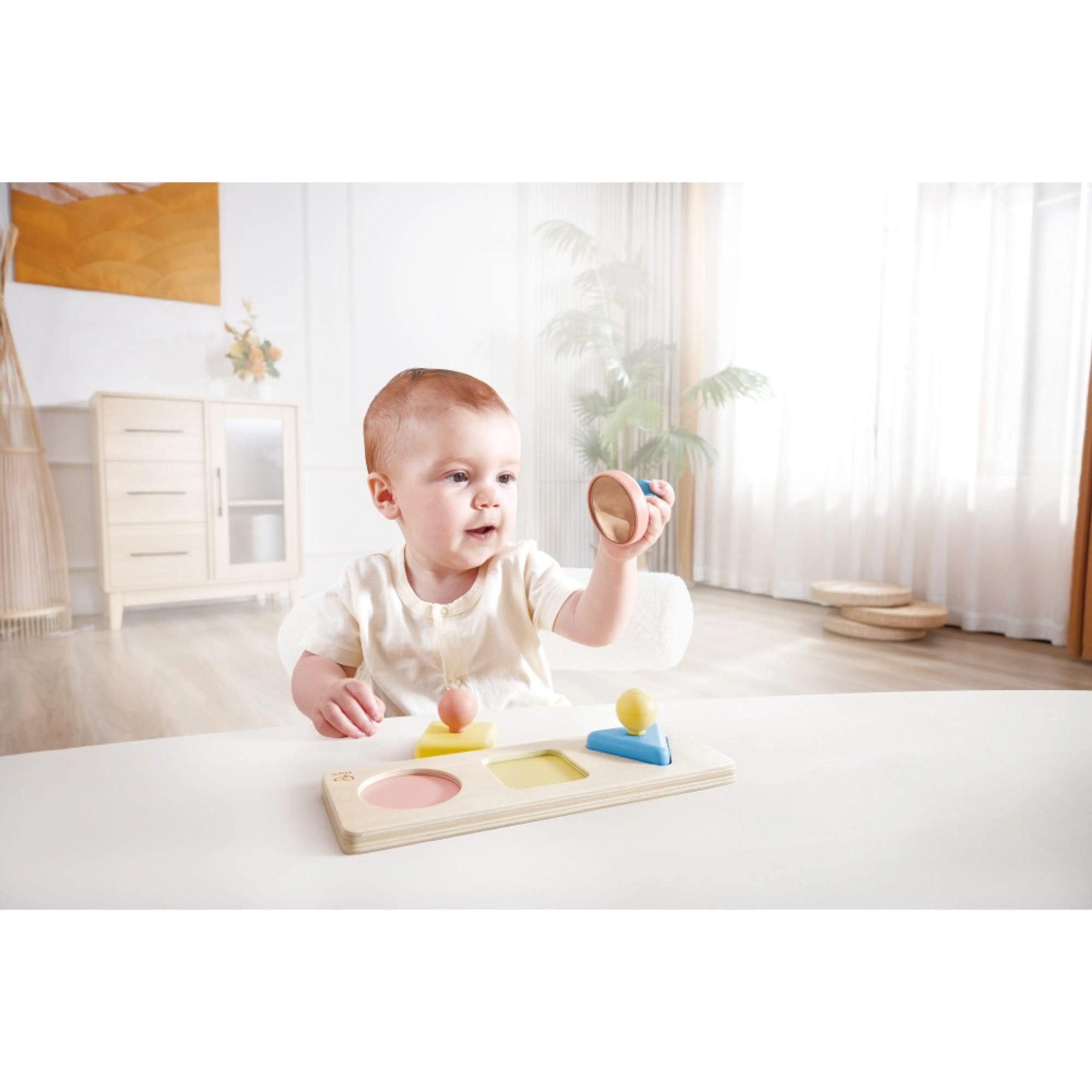 Hape Montessori Mirror Shape Puzzle - Image 5